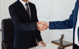 Lawyers Shaking Hands